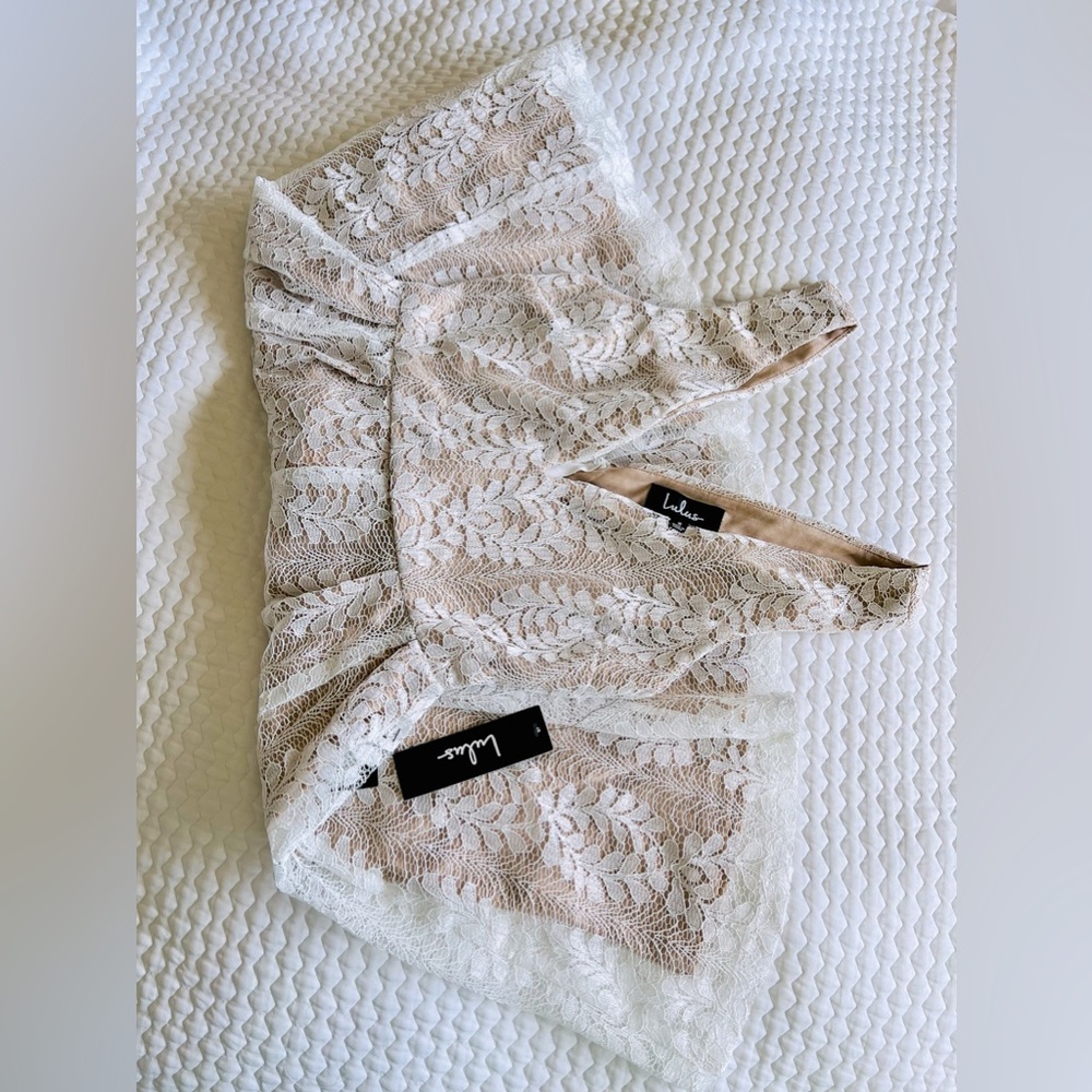 🤍Lulu’s Heart Lace Dress 🤍 - Picture 11 of 15